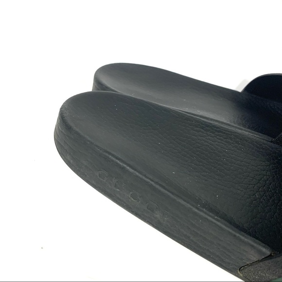 Gucci | stripe rubber slides - Picture 4 of 12